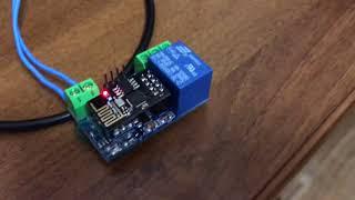 ESP8266 esp-01 5v relay module Ali.