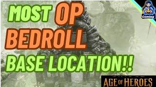 The most hidden OP bedroll base location in conan exiles Age of heroes.