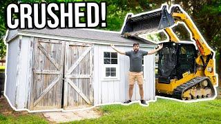 I’M BUILDING A MASSIVE SHOP! *GIANT NEW TOY*