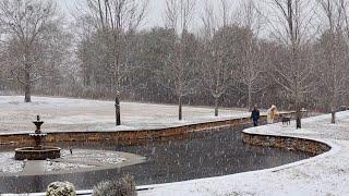 First Snow | Family Lunch | Making Hot Chocolate and French Fries | Heghineh