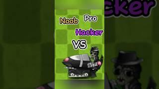 PVZ Fusion - Noob vs Pro vs Hacker - Michael Zomboni #pvz #memes #shorts