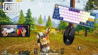 DPI 400 Low Sens Handcam ASMR  | PUBG MOBILE Emulator 90 FPS + HDR HD (Gameloop)