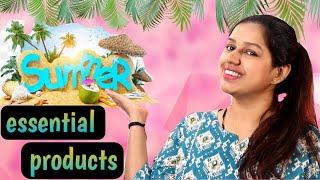 Summer essential products- Top 10 must have summer products for fun in the sun| Get summer ready !!