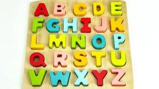 ABC Puzzle for Toddlers | Educational Learning Toy Video for Preschoolers