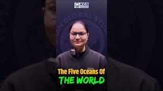 The Five Oceans of the World  #ocean #indianocean #largestocean #oceanfacts #kgsboard10thhindi