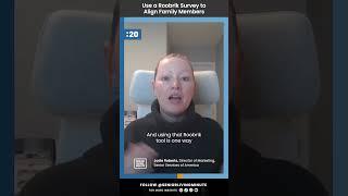 Use a Roobrik Survey to Align Family Members - Jodie Robers