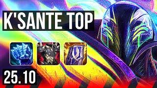 K'SANTE vs IRELIA (TOP) | 5/1/8 | KR Grandmaster | 25.10