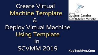 How To Create Virtual Machine Template | Deploy Virtual Machine From Template