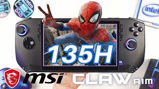 MSI Claw – Core Ultra 5 135H // In-Depth Review // Benchmarks, Teardown, PC Games, Emulation