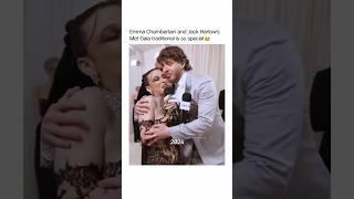 Emma Chamberlain and Jack Harlow met Gala 2024 #shorts #shortvideo #celebrity #viral #fyp #funny