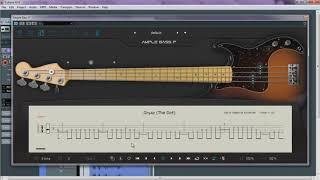 Бас партия в DAW за 5 минут. Ample Bass.