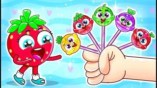 Finger Family Song With Lollipop + Fun Kids Songs By YUM YUM