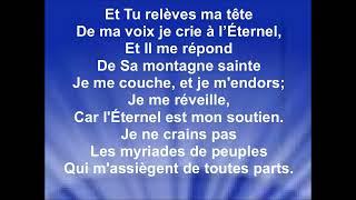 PSAUME 3 - PSAUME EN CHANSON BIBLIQUE