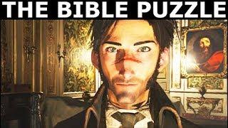 The Council Episode 2 - The Bible Puzzle Solution - How To Decrypt Mother's Message (The Tower Room)