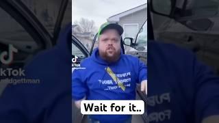 Midget hits my car door #funny #shorts #midget #fyp #tiktok #viralvideo