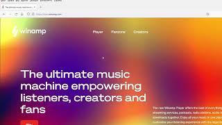 WinAmp: установка последней версии