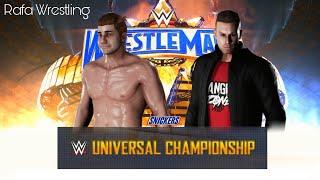 WWE 2K18 - Rafael vs Chris Danger - Universal Championship ( Rafa Wrestling vs Chris Denker )