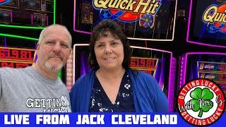 LIVE SLOT PLAY... Getting Lucky With Mr G (and Mrs. G) Jack Casino Cleveland