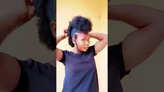 Simple and easy hairstyle  #longhairgrowthtips #haircare #curlyhair #naturalhair