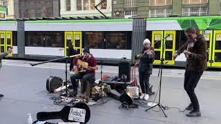 Beautiful street Music in Melbourne city