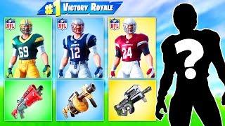 RANDOM *NFL* SKIN Challenge in Fortnite Battle Royale
