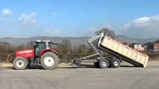 AGRICULTURAL HOOKLIFT TRAILER HOOK LIFT FASTRAC FARM TRAILER