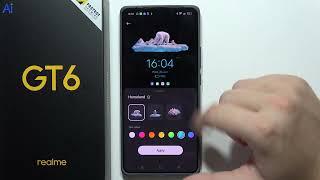 Realme GT 6: Turn On Always On Display (AOD)