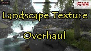 SKYRIM SE Skyland - A Landscape Texture Overhaul (Comparison)