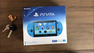 PS Vita Aqua Blue Unboxing and HENkaku Install!