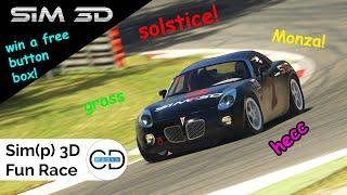 Sim(p) 3D Monza Fun Race by Sim3D and Chaz Draycott Media