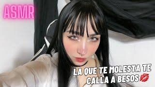 ASMR| La Chica Que TE MOLESTA te calla a BESOS (Roleplay)