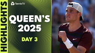 Draper, Rune, Evans & More Compete For Quarter-Final Spots | Queen's 2025 Highlights Day 3