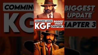 KGF CHAPTER 3: Release Date Confirm Biggest Update #kgfchapter3 #rockingstaryash #shorts #prabhas