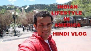 LIFESTYLE OF INDIAN J1 VISA INTERN IN AMERICA|| HINDI VLOG