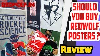 Should you buy Redwolf Superhero Wall-Posters? || 10 Poster Review