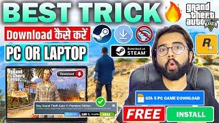 Finally Download & Install GTA V In Computer & Laptop 2025|| GTA 5 Free Buy|| Legal Method || Steam