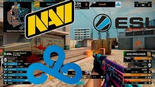 Natus Vincere vs Cloud9 - ESL Pro League Season 13 - Group C -MAP 1 Overpass - highLights - CSGO