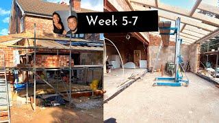 OUR KITCHEN EXTENSION IS COMING TOGETHER | THE SANYAS EXTENSION  | EPISODE 4