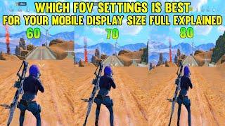 BEST FOV SETTINGS FOR COD MOBILE BR | BEST FOV SETTINGS FOR COD MOBILE | FOV SETTINGS COD MOBILE