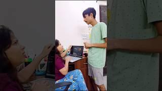 When your sister is asking for password  | just brother sister things | siblings dome|#funny#shorts