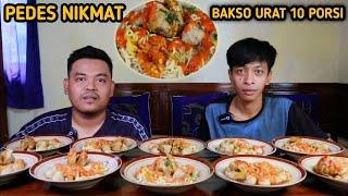 MUKBANG BAKSO URAT 10 PORSI BARENG KANG DAYAT