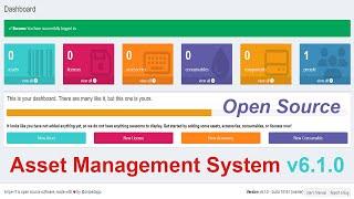 (01) SNIPE-IT Asset management system v6.1.0 || Download & Install on windows