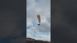 Crazy dangerous paragliding take off in Patu Brazil at 45 kmh wind