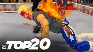 Top 20 Most Extreme WWE Action Figure Moments of 2024!