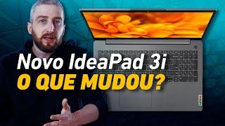 Unboxing Notebook LENOVO IdeaPad 3i mais BARATO com Core i3 no Brasil - Custo-benefício - 82MD000ABR