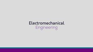 Electromechanical Engineering