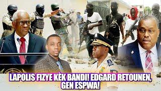 Flash Prezidan Edgard Antre Li Anonse Lapolis Pral Atake Bandi Yo Semen Sa Ap Gen Rezilta