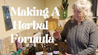 Making A Herbal Formula