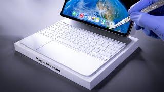 Magic Keyboard for iPad Pro M4 2024 Unboxing - ASMR