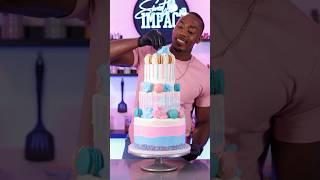 Ever had a Cotton Candy Cake? #shorts